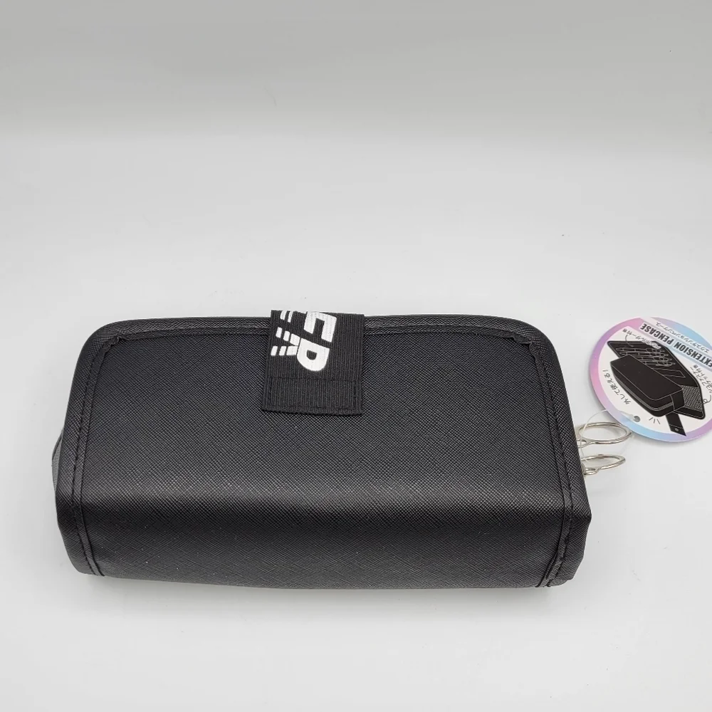 New Crux Directly Brisker Black Pencil Cosmetic Case Pouch